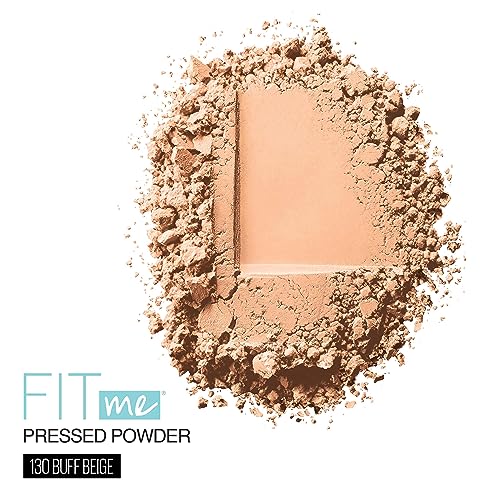 Image of Maybelline Fit Me Matte + Poreless Pressed Face Powder Makeup & Setting Powder, Buff Beige, 1 Count