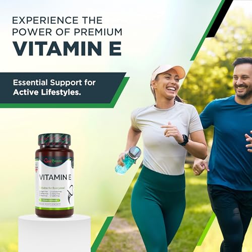 Best Immune, 100% Vitamin E 500iu Improved Formula 100 Vegan Capsules Highest bioavailability - Image 4