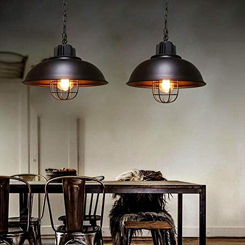 Iluminación de altura ajustable E27 estilo Edison vintage para techo interior 4