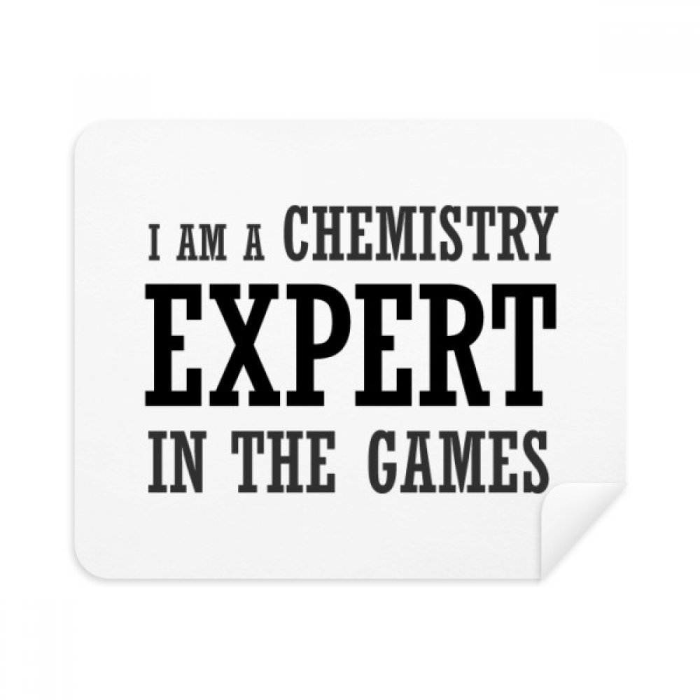 Chestry Expert Games Cleaning Cloth Screen Cleaner 2pcs Suede Fabric