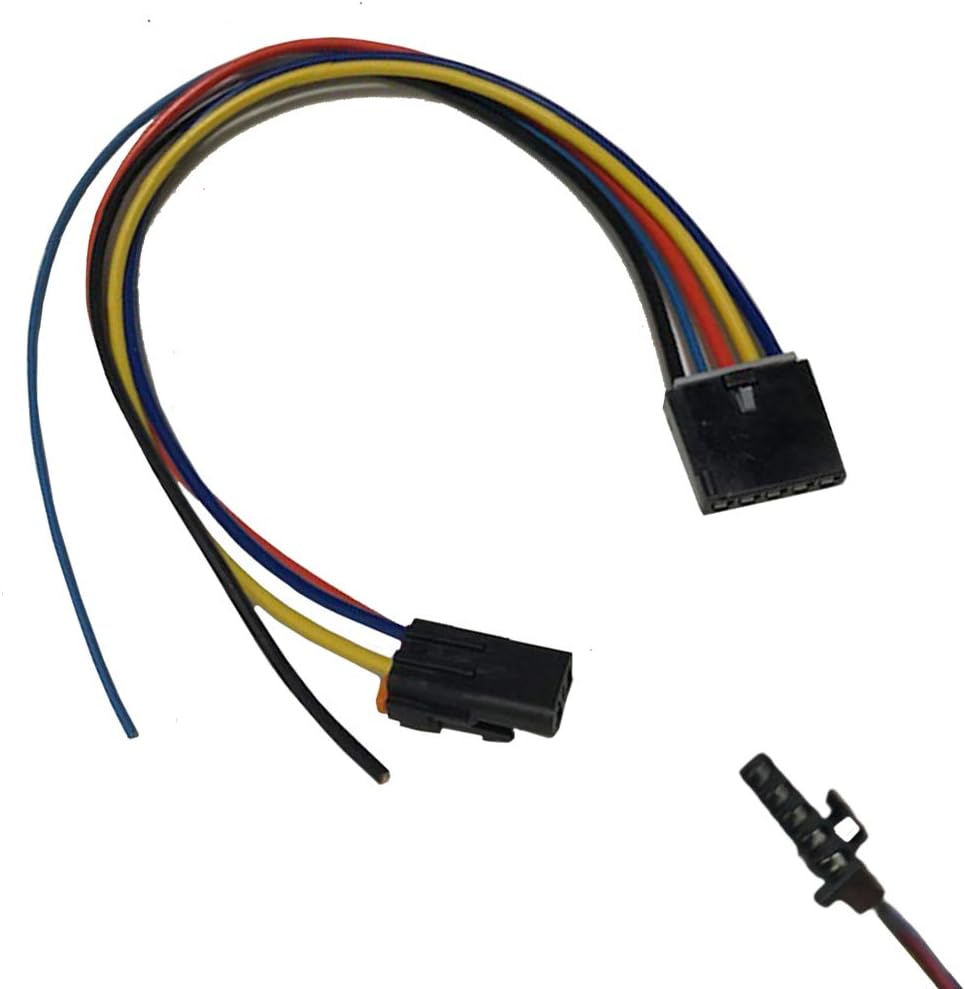 New 2 Heads 5 Wires Blower Motor Pigtail Connector Harness For Ford Chevrolet