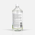 SoPure 2X945 mL Lavande liquide Hand Sanitizer Recharges Bouteilles (avec un vaporisateur de taille de voyage gratuite) - Ingrédients végétaux naturels & Enrichi en vitamine E - Hydratant non collant
