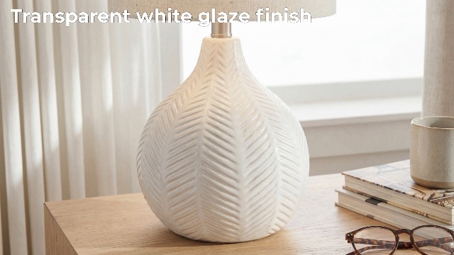 Signature Design by Ashley Rainermen Casual Ceramic Table Lamp