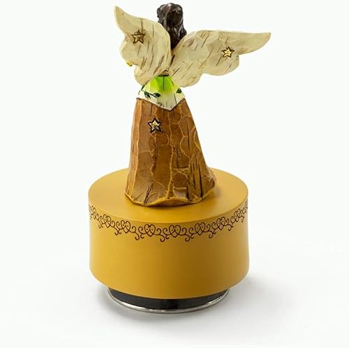 Miniatura 3 de Colección de figuras de Willow Tree  Ángel musical esculpido personalizado de 18 notas con corazón rojo  Muchas canciones para elegir  Ave Maria,