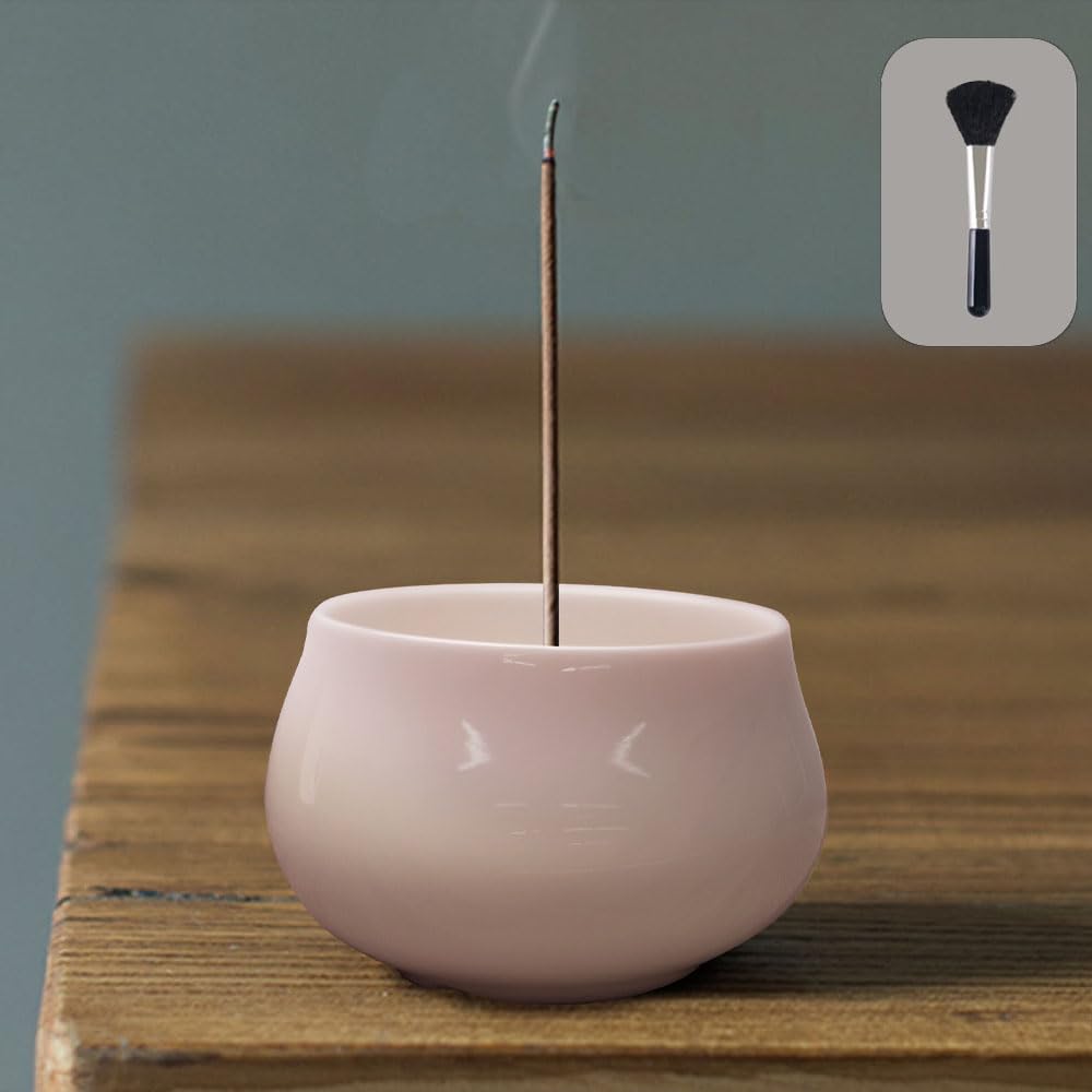 Amazon｜Nannlia お香立て 香炉 おしゃれ ミニ仏壇 陶器 線香立て お香