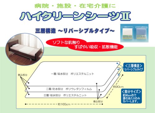 Amazon.co.jp: イワツキ 医療用シーツ 004-042571 ハイクリーン