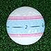 TaylorMade Tour Response Stripe Ball Blue Pink (Pack of 3) Blue Pink .