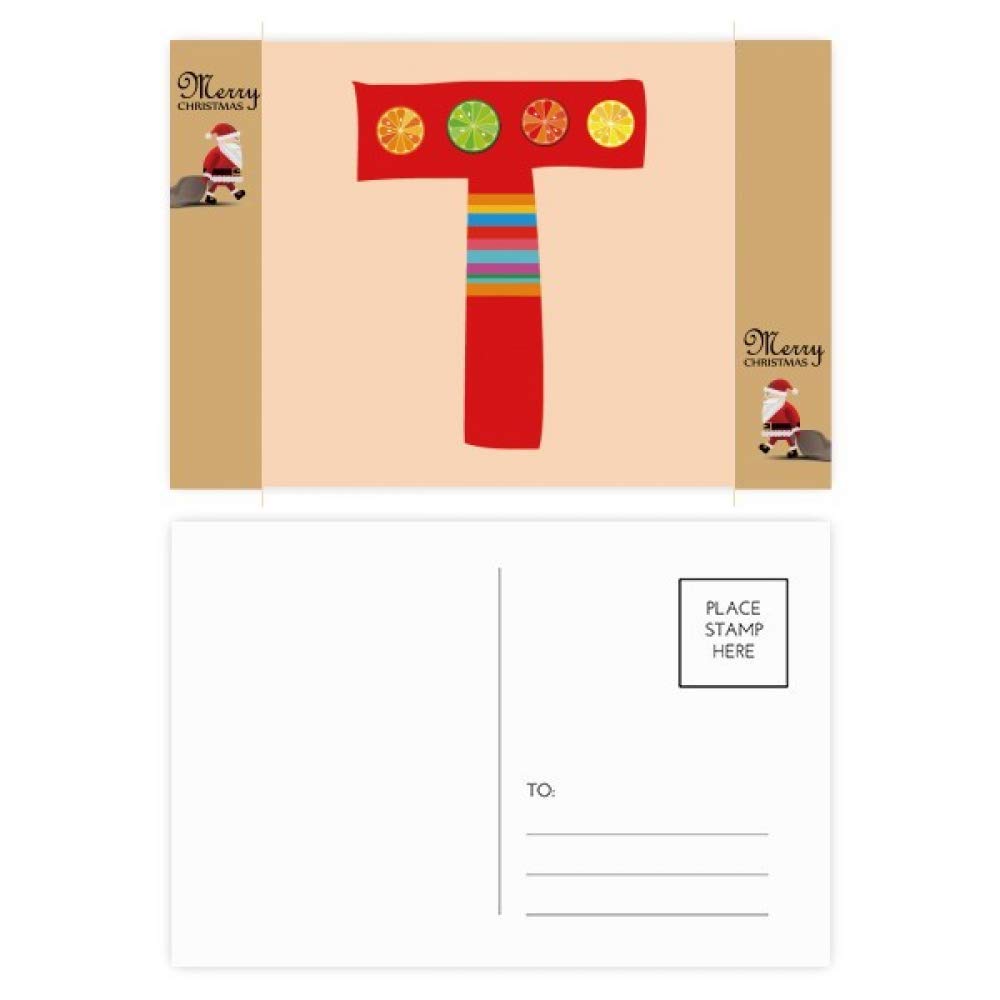 Cartes postales en T aux motifs d'oranges lot de 20