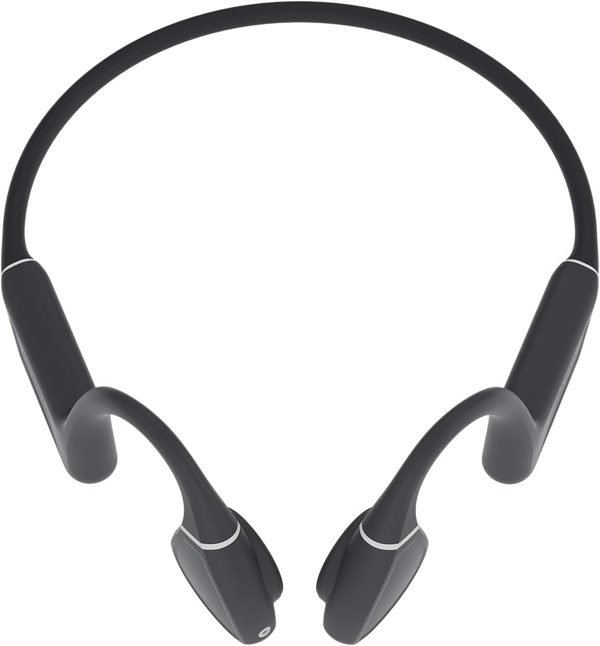 Outlier Free+ Wireless Bone Conduction Headphones with Adjustable Transducers, IPX5 Sweat and Splash Resistance, Multipoint connectivity, Up to 10 Hours of Battery Life, Mic (Grey & Black)