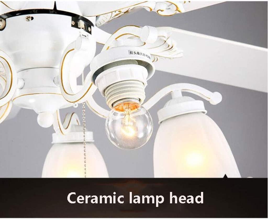 Vintage Ceiling Fan Light, Modern 5 Blade Ceiling Fan for Kids