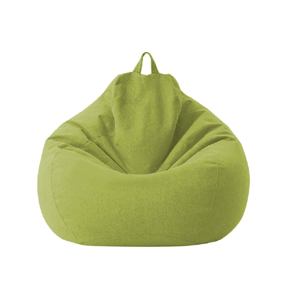 Bean Bag Chair Cover for Kids and Adults, Sturdy Zipper Beanbag Case, Sack Bean Bag, Zipper Storage Beanbag (No Filler) for Organizing Children Plush