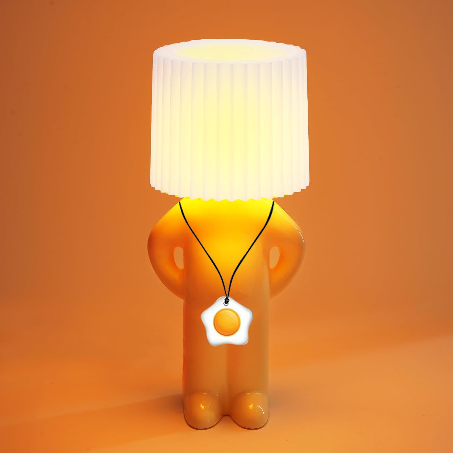 Umikk Kreative Lampe A Little Shy Man, Lustige LED Tischleuchte, Schüchterner Mann-Lampe, Kreative Tischlampe Mit Schirm, Romantische LED Nachttischlampe Schlafzimmerlampe