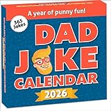 Dad Joke Calendar 2026 | Page A Day Tear Off Calendar Gift For The Dad Joke Lover, Great Christmas Gift, Funny Daily Dad Jokes Desk Calendar, Stocking Stuffer Gift For Men & Women, 365 New Jokes & Puns for The New Year