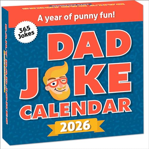 Dad Joke Calendar 2026 | Page A Day Tear Off Calendar Gift For The Dad Joke Lover, Great Christmas...