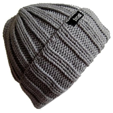 Frost Hats Fall Winter Gray Skully Hat Beanie Cover