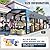 Metal Carport 12x20ft Heavy-Duty | Military-Grade Reinforced Garage Kits with Steel Roof & Hurricane | 100lbs/Sq.Ft Snow/RV/Camper/Truck/Tractor Shelter