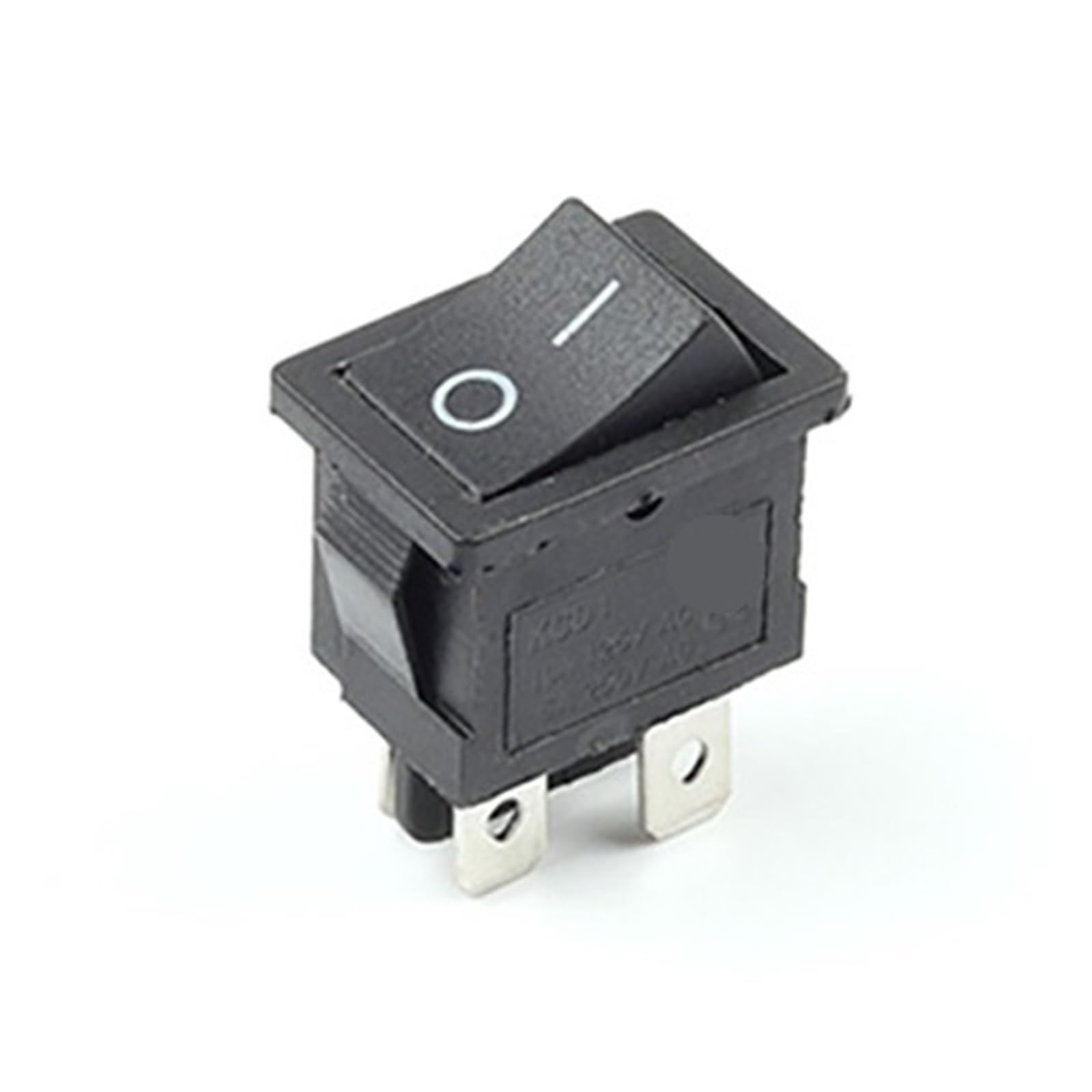 5 Piezas KCD1 6A/250V AC 10A/125V 21 * 15mm Interruptor Basculante De 4 Pines ON-Off(with Yellow Light)