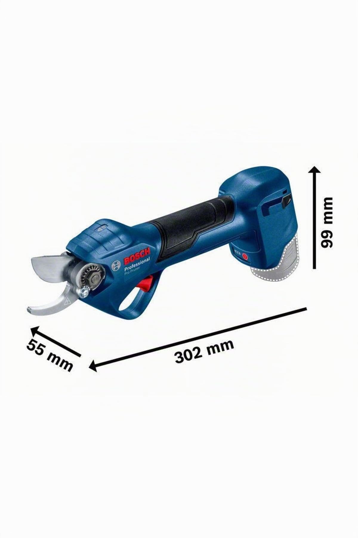 Bosch Professional Sistema de 12 V: Tijeras de podar inalámbricas Pro Pruner (máx. profundidad de corte en madera (ramas de árboles) 25 mm