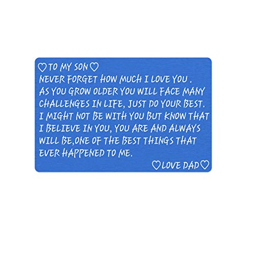 MZZJ Gift from Dad Graduation Gift for Son Never Forget