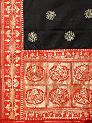 Image of Avantika Fashion Women's Trendy Kanjivaram Soft Lichi Silk Saree With Blouse Piece