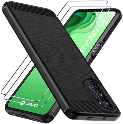 Custodia Flip Cover Nera Semplice E Alla Moda Per Motorola Moto G53 5G - Foto 7