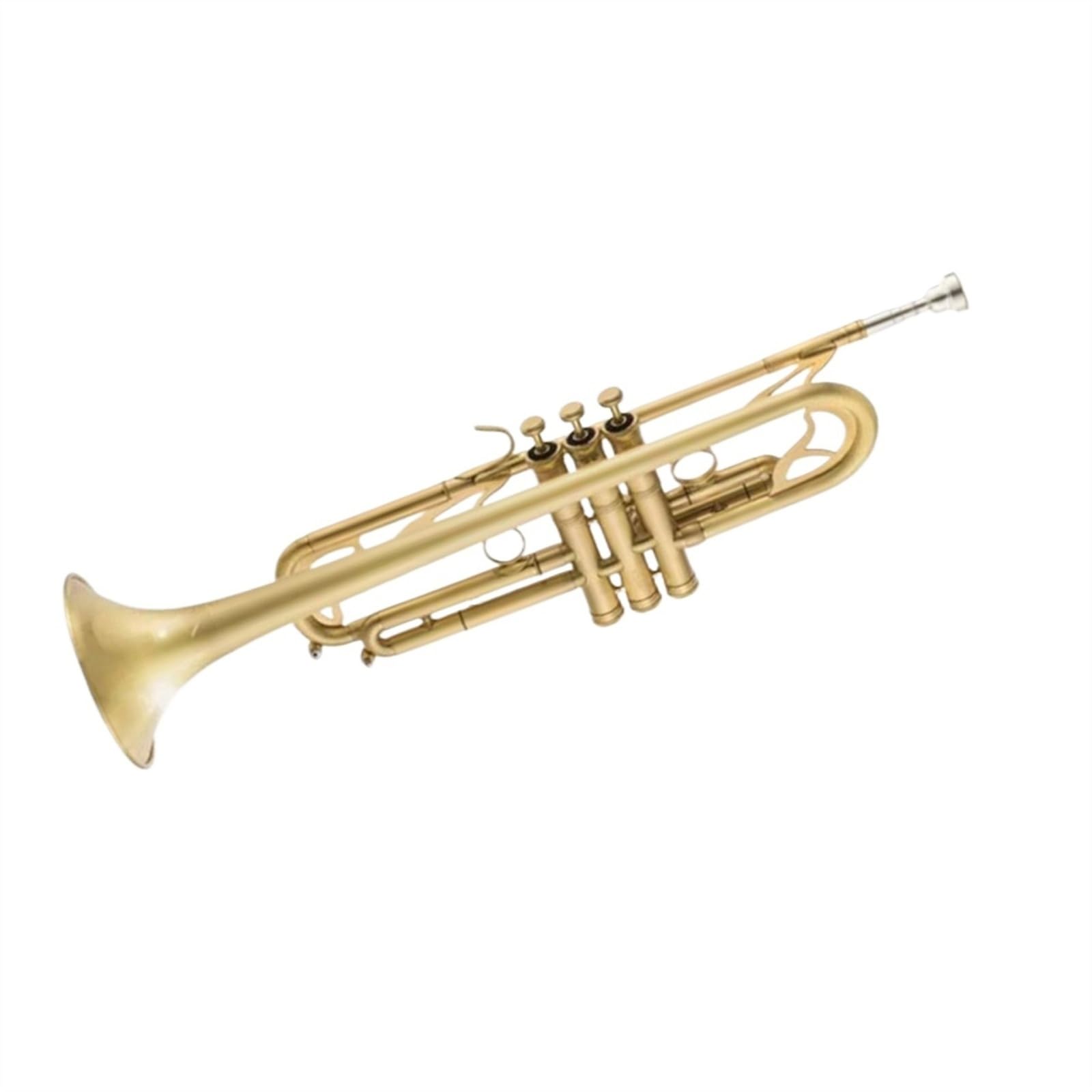 początkujących trąbka B Flat Trąbka Instrument Muzyczny Mosiądz Przenośny Wytrzymały Profesjonalny Początkujący Trąbka