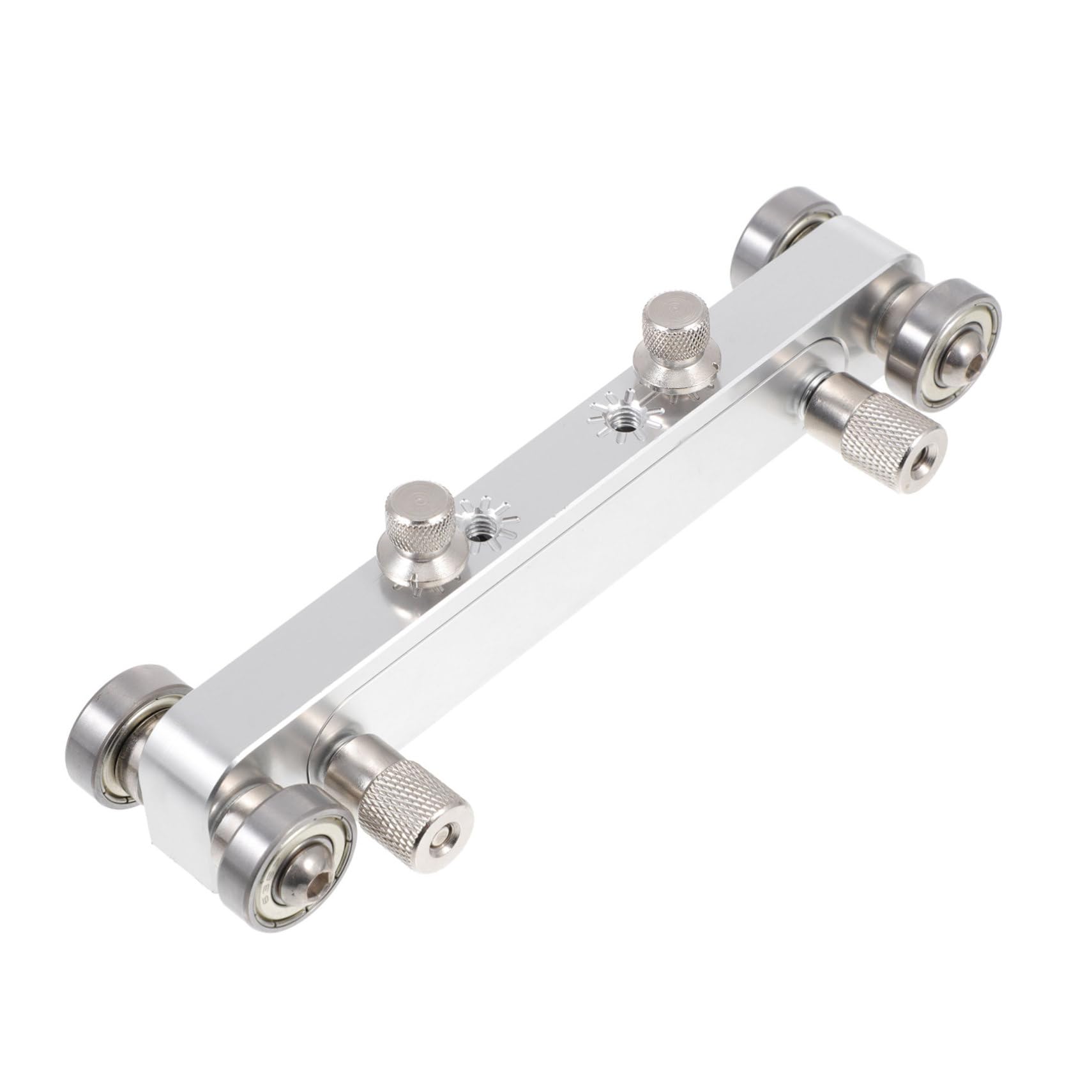 Herramienta de Reparación de Guitarra Lijadora Ajustable Plata | Aleación de Aluminio, para Cejuelas y Sillines de Hueso, Altura Regulable, Útil