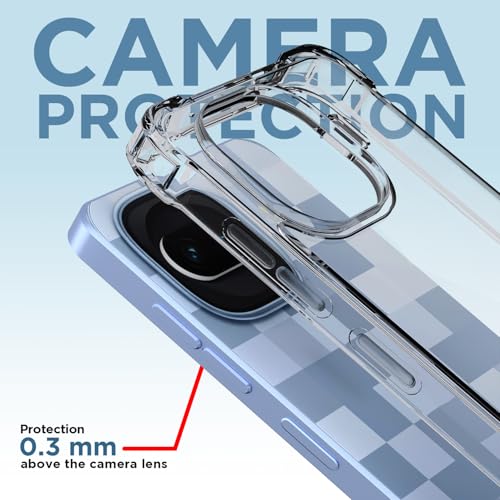 Image of Amazon Basics Back Cover for iQOO 15R 5G PC + TPU Clear Transparent Raised Edges Shockproof Protective Phone Bumper Case (Transparent)
