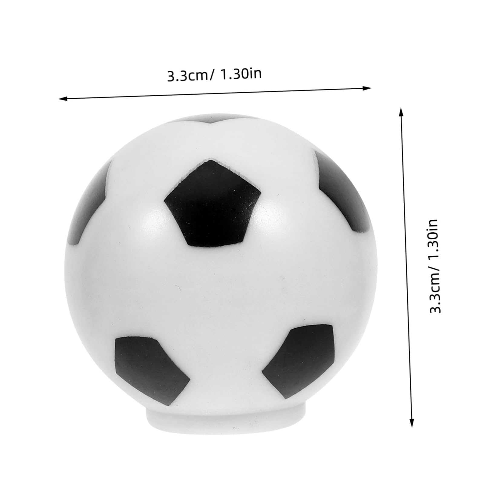 PRETYZOOM 8pcs Creative Soccer Ball Drawer Knobs Safety Anti-Collision Handles for Boys and Girls' Cabinets