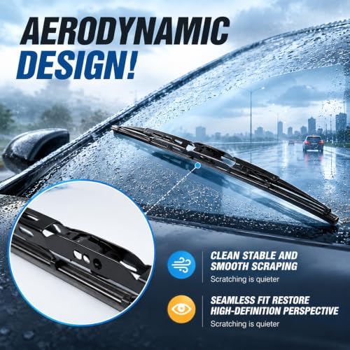 BBTO 16 Pack Wiper Blades 18 Inch Silicone Windshield Wipers — 사진 4