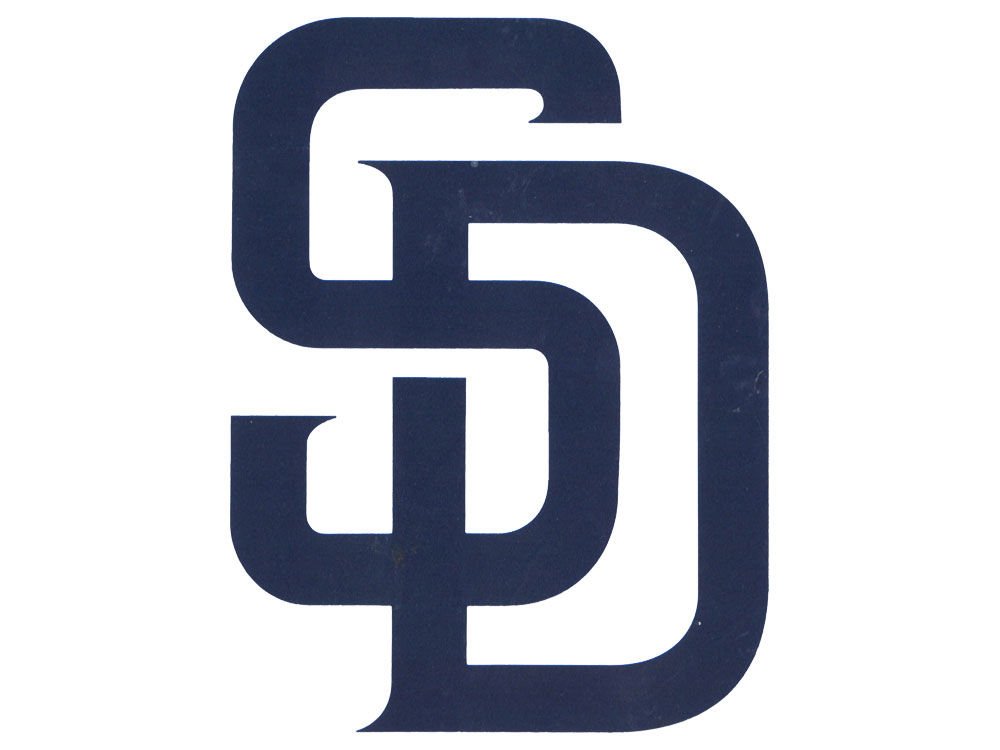 San Diego Padres 8x8 Color Die-Cut Decal