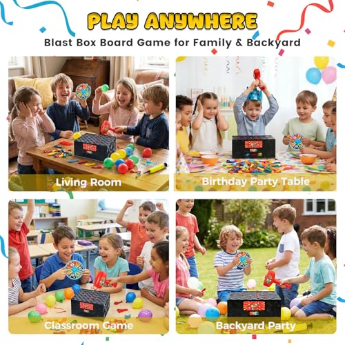 LovesTown Balloon Pop Game Juego de Mesa Familiar miniatura 5