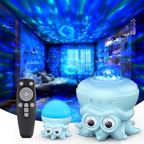 SUPPOU Octopus Ocean Lamp Projector for Kids Cover