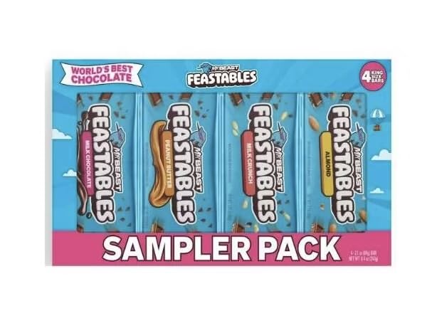 Amazon | Feastables Mr.Beast chocolate bar ミスタービースト