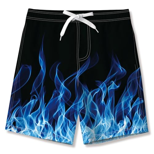 Freshhoodies Badehose Jungen Bunt 3D Lustige...