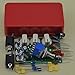 TTONE DIY Distortion Guitar Pedal Effects Stompbox Kit Red DS-1 No Holes