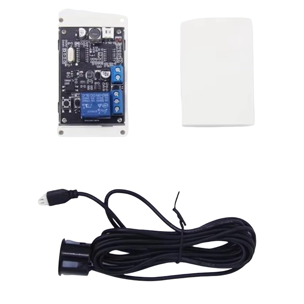 Módulo de Medición Ultrasónica de 12 V, Sensor de Proximidad de 250 Cm, Sensor de Evitación de Obstáculos, Salida de Relé