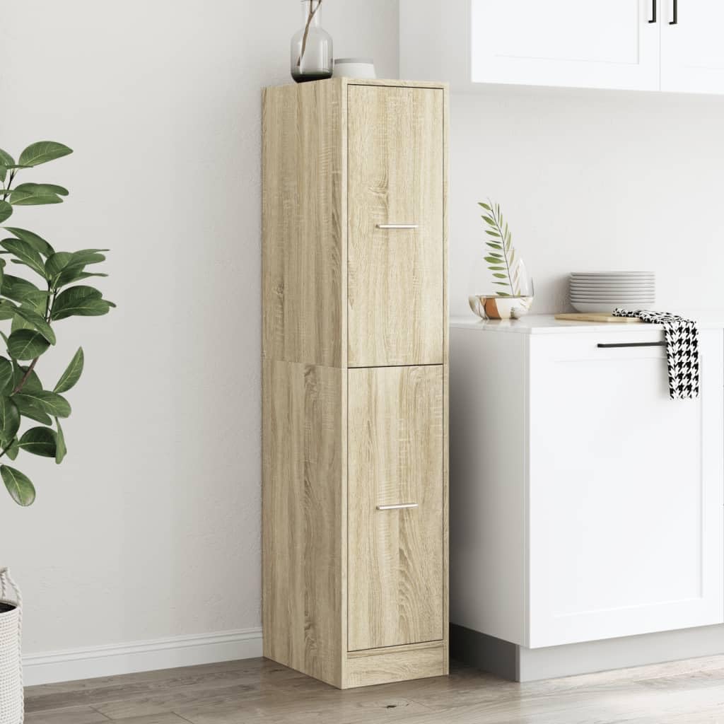 Générique Armoire d'apothicaire Chêne Sonoma 30x41x144,5 cm Bois d'ingénierie,Meubles,Armoires & Meubles de Rangement,Casiers & armoires de Rangement,855171