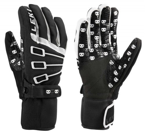 LEKI Handschuhe Invader S Black/White 9.0