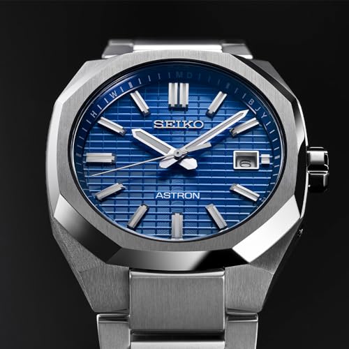 Image of SEIKO SBXY061 [ASTRON NEXTER Solar Radio Correction Metal Band Men's] Watch Japan Import June 2023 Model, Modern, silver x black, Modern