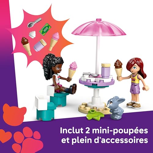 Lego Friends Le Camion De Glace De Heartlake City 42644 Lego La Boite - vue 10
