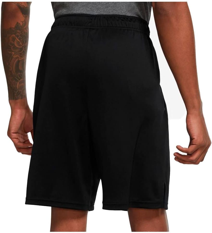 Nike DF Knit Short 6.0 Training Shorts Black | White Medium - Image 3
