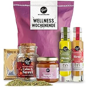 Gepp’s Feinkost Wundertüte Wellness Wochenende I Geschenkset für eine genussvolle Auszeit mit Köstlichkeiten wie Sweet…