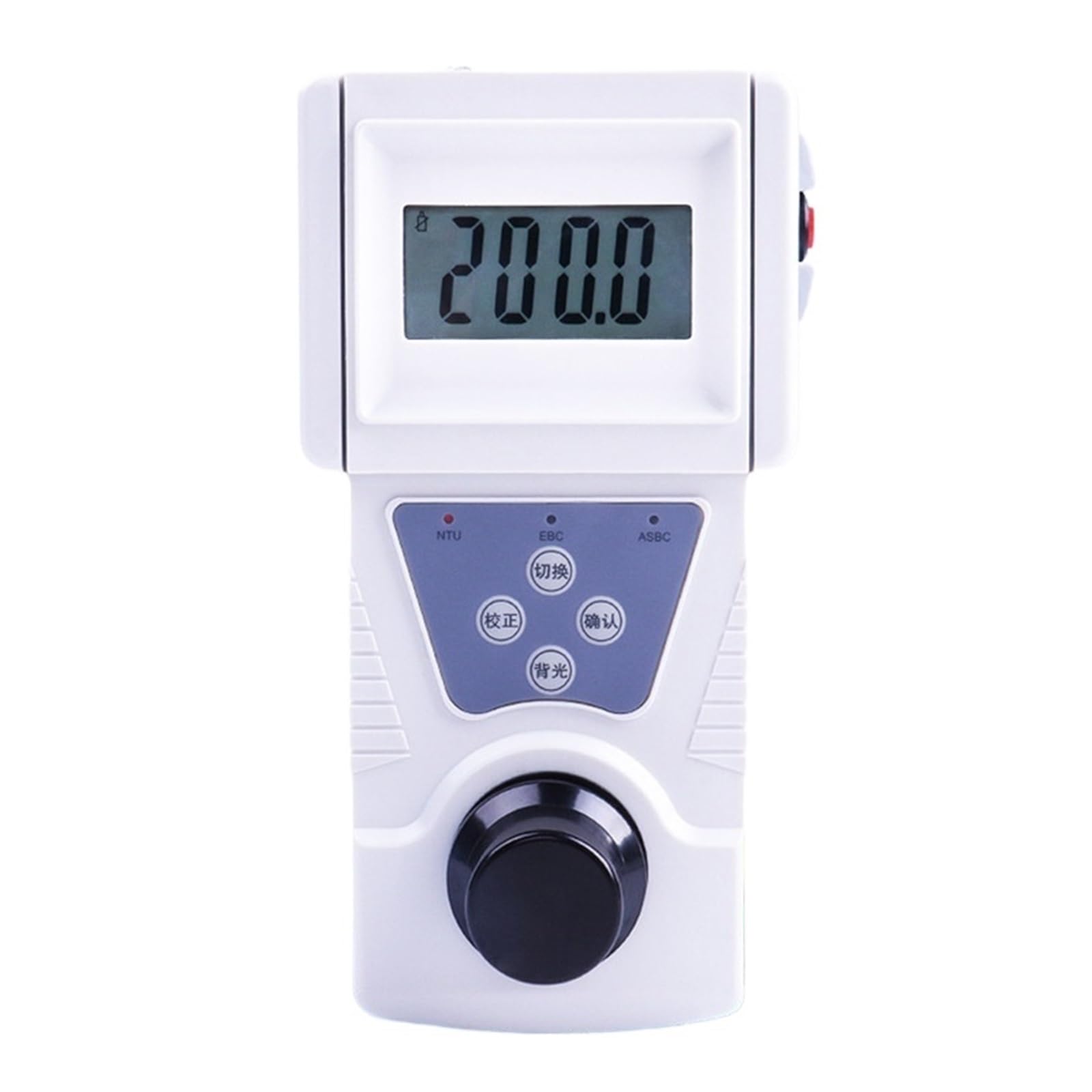 Medidor de turbidez digital, Medidor de turbidez digital portátil de 0-200 NTU, turbidímetro, valor de visualización de 0,1, medidor de turbidez por luz dispersa de 90°, GZ-200BS para tratamiento de a
