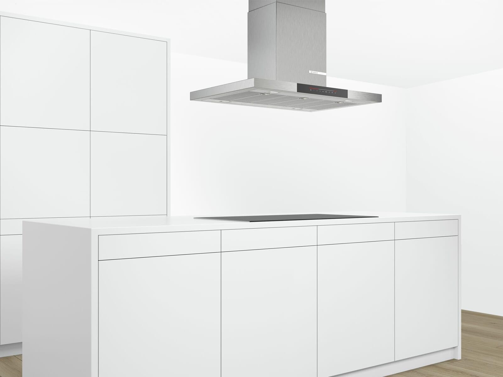 Bosch Serie 6 DIB97JP50 Inselesse 90cm Um- & Abluft EcoSilence Drive LED-Beleuchtung DirectSelect