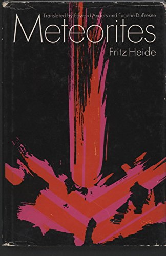 Meteorites B0000CMCNO Book Cover