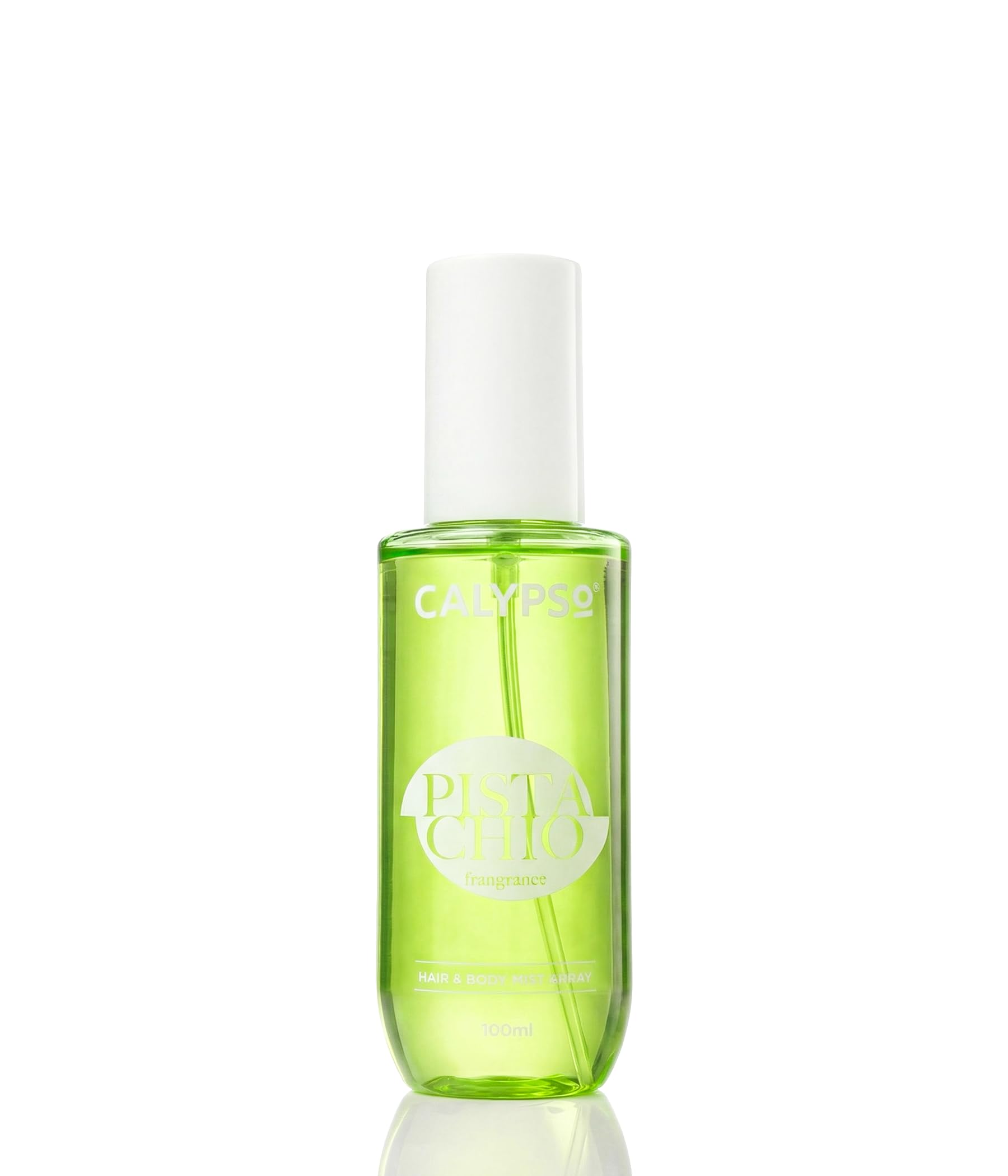Calypso Pistachio Hair and Body Mist Spray, Caramel and Almond Fragrance, 100ml