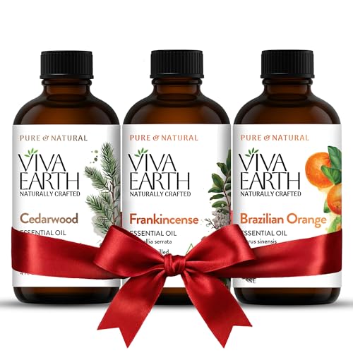 Aceites esenciales Cedarwood, Frankincense y Naranja 3x4oz