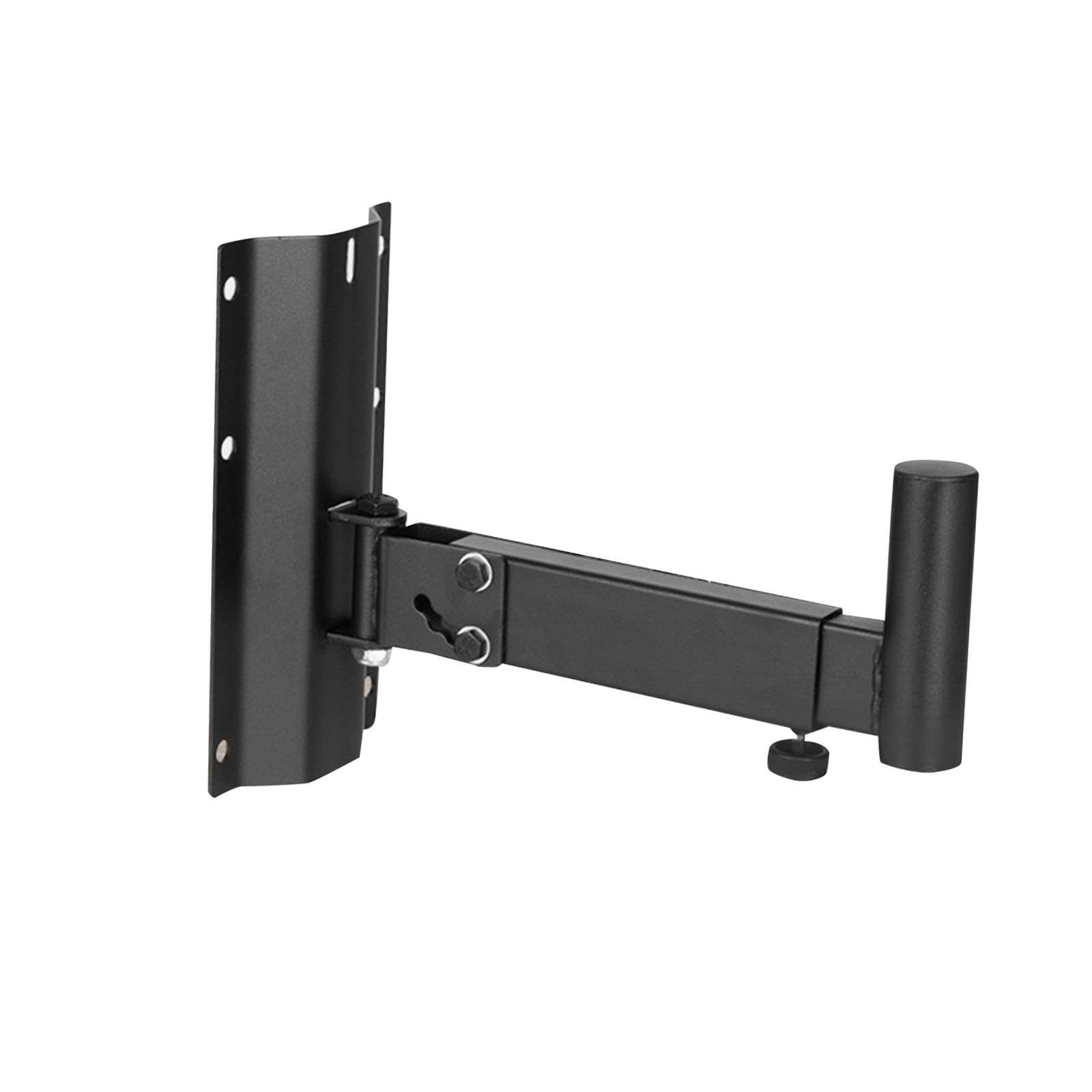 Soporte de Pared Ajustable para Altavoces, Soporte de Acero Duradero, Ahorra Espacio para Escuchar en Cualquier Lugar de la habitación, Accesorios