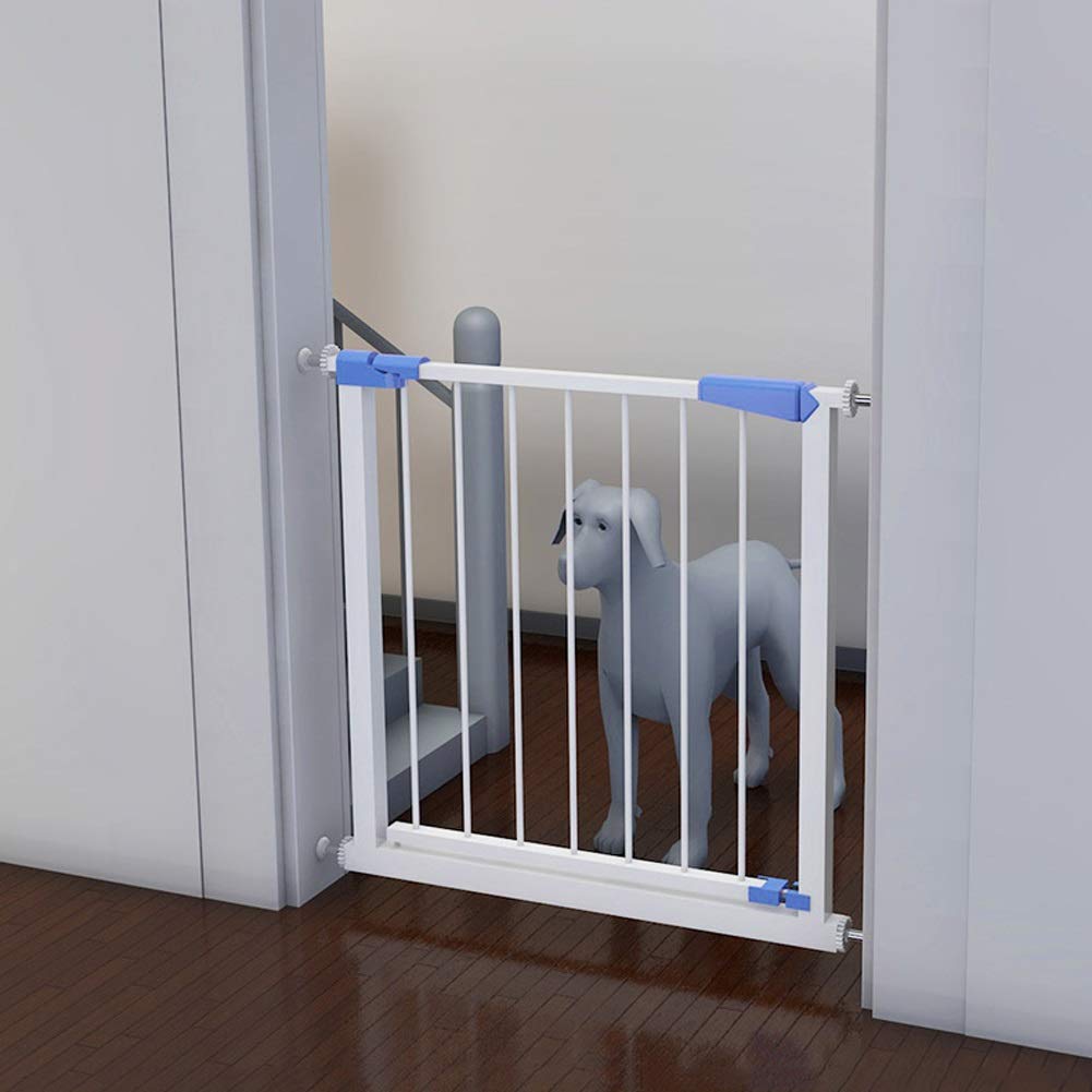 ISCBAFYX Baby-Sicherheitsgitter-Tür, einziehbares Gitter-Sicherheitsgitter, schmales bis extra breites Haustier-Treppengitter für Türen, Treppen und Flure, 90° Zwei-Wege-Tür zum Öffnen/Bleiben,